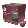 Kaffekapslen Americano 30 package and pod for Dolce Gusto
