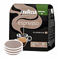 Lavazza Espresso Classico package and pods for Senseo
