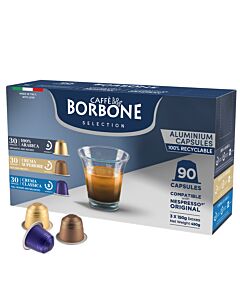 Caffe Borbone Variety Pack Nespresso (90)